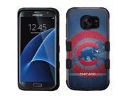 for Samsung Galaxy S7 Edge Armor Impact Hybrid Cover Case Chicago Cubs #B