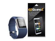 3X EZguardz LCD Screen Protector Skin Cover Shield HD 3X For FitBit Surge