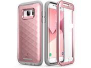 Samsung Galaxy S7 Edge Case Full-body Cover Built-in Screen Protector Rose Gold