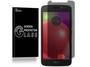 UPC 689296000156 product image for Motorola Moto E4 [BISEN] Privacy Anti-Spy Tempered Glass Screen Protector Guard | upcitemdb.com