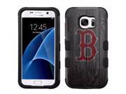 Boston Red Sox #BW Impact Hard+Rubber Hybrid Case for Samsung Galaxy S7