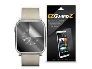 2X EZguardz LCD Screen Protector Cover HD 2X For Pebble Time Steel Smartwatch