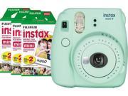Fujifilm - instax mini 9 Instant Film Camera Value Pack - Mint Green
