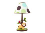 UPC 084122571242 product image for Lambs & Ivy Treetop Buddies Lamp with Shade & Bulb - Brown, Animals, Safari, Tre | upcitemdb.com