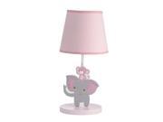 UPC 084122261242 product image for Bedtime Originals Twinkle Toes Lamp with Shade & Bulb - Pink, Gray, White, Anima | upcitemdb.com