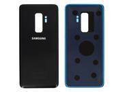 EAN 8596311019036 product image for Housing part back cover, spare part for Samsung Galaxy S9 Plus - Black | upcitemdb.com