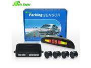Auto Rover LED Display Universal Car Reverse Backup Radar System Parking Sensors Kit With 4 Sensor(Black) Auto Rover LED Display Universal Car Reverse Backup Radar System Parking Sensors Kit With 4 Sensor(Black)