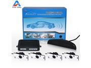 Auto safety Car Reverse Backup Radar System parking sensor kit -LED Dispaly + BIBI Voice Alert +4 sensors+4 colors for Universal Auto Vehicle (black3) Auto safety Car Reverse Backup Radar System parking sensor kit -LED Dispaly + BIBI Voice Alert +4 sensors+4 colors for Universal Auto Vehicle (black3)