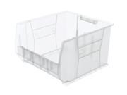 Akromils Home Indoor Stacking Storage Organizer Clear Bin Super Size 1 Pack 20X 18.37X 12
