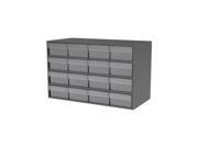 Akromils Textured Charcoal Cabinet with 31188 Crystal Clear