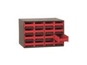 Akromils 16 Series Steel Storage 9 Drawer Cabine Red
