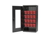 Akromils Textured Charcoal Quick View Cabinet w 31142 Red