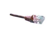 Pink Ethernet Network Patch Cable Molded Snagless Boot 25 feet Connects computer to network