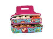 Picnic Plus Entertainer Hot And Cold Food Carrier Madeline Turquoise