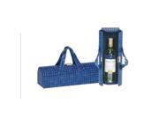 Picnic Plus Carlotta Clutch Wine Bottle Clutch Houndstooth Navy