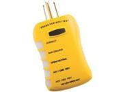 Stop Shock Ii Gfci Outlet Circuit Analyzer Tester Detects Low Resistance 1 Ea