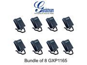 Grandstream GXP1165 Bundle of 8 Small Medium Business 1 line IP Phone PoE