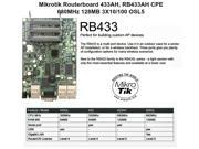 Mikrotik RB433AH RouterBOARD 433AHmicroSD Access Point 680MHz 128MB OSl5 3 port