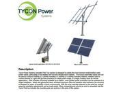 Tycon TPSM 250x4 TP Top of Pole Mount for Two or Four 250W Solar Panels