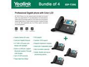 Yealink SIP T29G 4 PACK Enterprise 16 Line HD IP Phone PoE and EHS support