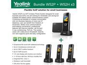 Yealink W52P W52H X3 Cordless VoIP Phone PoE HD Voice and Base Unit