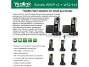 Yealink W52P X2 W52H X6 Cordless VoIP Phone PoE HD Voice and Base Unit