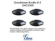 Grandstream Bundle of 4 Networks GAC2500 Android Enterprise Conference Phone