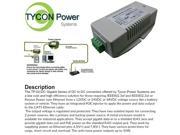Tycon Power TP DCDC 1248GD HP 10 15VDC In 56VDC 802.3af at Out 35W DC