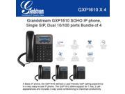 Bundle of 4 Grandstream GXP1610 SOHO IP phone