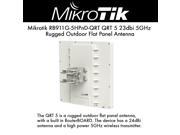 Mikrotik QRT 5 RB911G 5HPnD QRT 24dBi 5GHz Wrls Outdoor Flat Panel Antenna OSL4