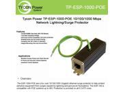 Tycon Power TP ESP 1000 POE Lightning Surge Protector Gigabit Ethernet POE