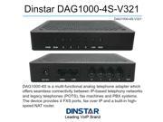 Dinstar DAG1000 4S V321 Multi Functional 4xFXS ports RJ11