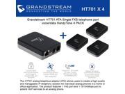 Grandstream HT701 Bundle of 4 HandyTone 701 ATA FXS phone port voice data