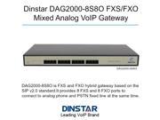 Dinstar DAG2000 8S8O FXS FXO Mixed Analog VoIP Gateway