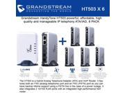 Grandstream HT503 Bundle of 6 HandyTone 503 VoIP router 1 FXS 1 FXO RJ11 port