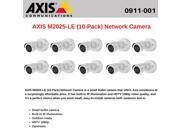 AXIS M2025 LE 10 Pack Network Camera Outdoor Ready Camera with Built in IR