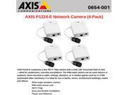 AXIS P1224 E 4 Pack Mini HDTV Network Camera for discreet outdoor surveillance
