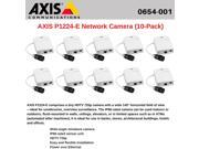AXIS P1224 E 10 Pack Mini HDTV Network Camera discreet outdoor surveillance