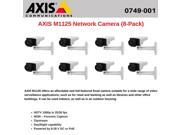 AXIS M1125 8 Pack Network HDTV 1080p Camera with Day Night capability