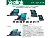 Yealink SIP-T58A IP Phone 2-UNITS Smart Media + 2-UNITS Expansion Module EXP50 Yealink SIP-T58A IP Phone 2-UNITS Smart Media + 2-UNITS Expansion Module EXP50