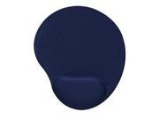 Gel Mouse Pad Wrist Rest 9 x10 x1 Blue