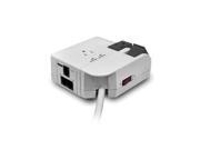 Corner Surge Unit USB 1080 Joules 3 Outlets 6 Cord White CCS28954