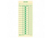 Job Card for Cincinnati Lathem Simplex 1 Side 3 1 2 x 9 500 Box