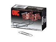 Oic Giant Size Non Skid Paper Clips