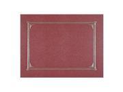 Certificate Document Cover 12 1 2 x 9 3 4 Burgundy 6 Pack