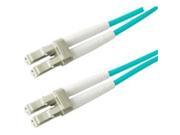 15m 10g Lomm Fiber Optic Patch Cable Om3 Duplex Lc Lc 50 125 Aqua