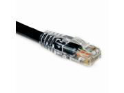 10Ft Black Cat6 Snagless Patch Cable