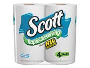 Rapid Dissolving Tissue 1 Ply 264 Sheets 4 Rolls Pack 12 Packs Carton 36409