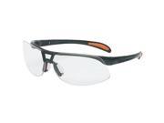 Protege Safety Glasses Ultra dura Anti Scratch Sandstone Frame Clear Lens
