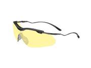 S W Sigma Safety Glassesgunmetal Frame Yellow F